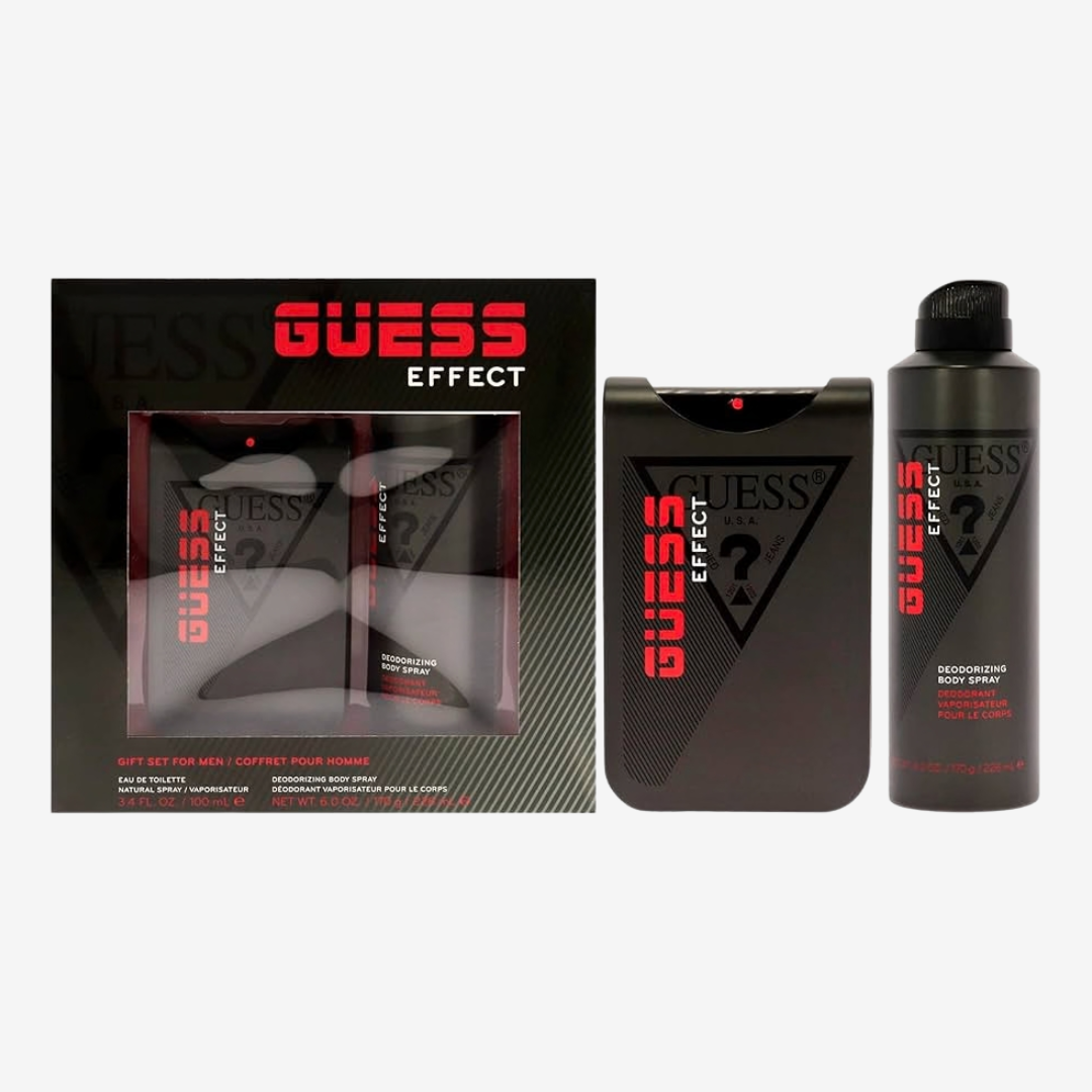 Guess Effect Gift Set for Men (100ml EDT + Body Spray)