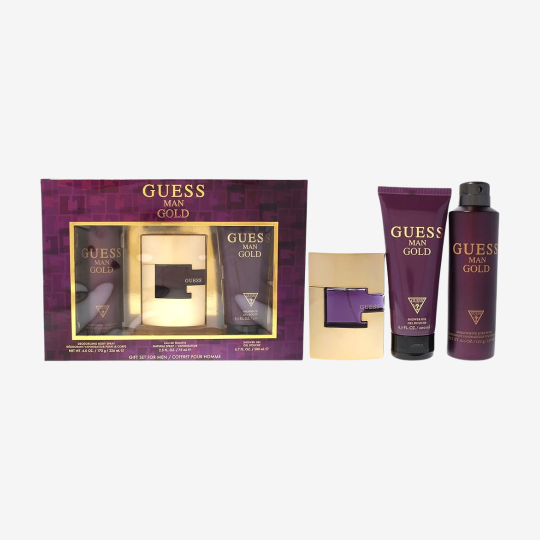 Guess Gold Gift Set for Men