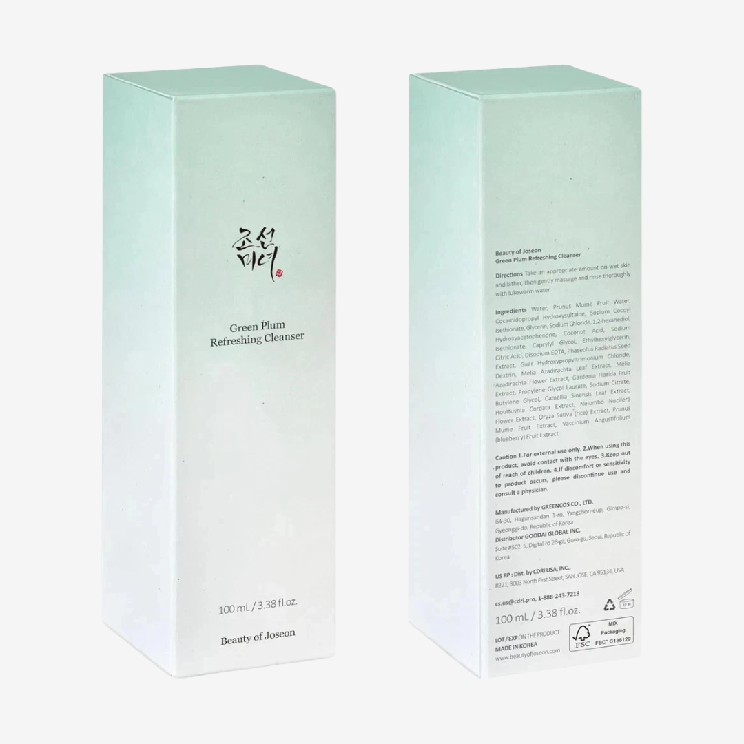 Beauty Of Joseon Green Plum Refreshing Cleanser 100ml