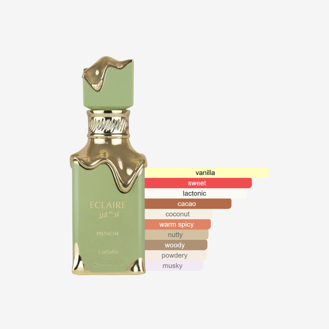 Eclaire Pistache by Lattafa – Unisex - 100ml
