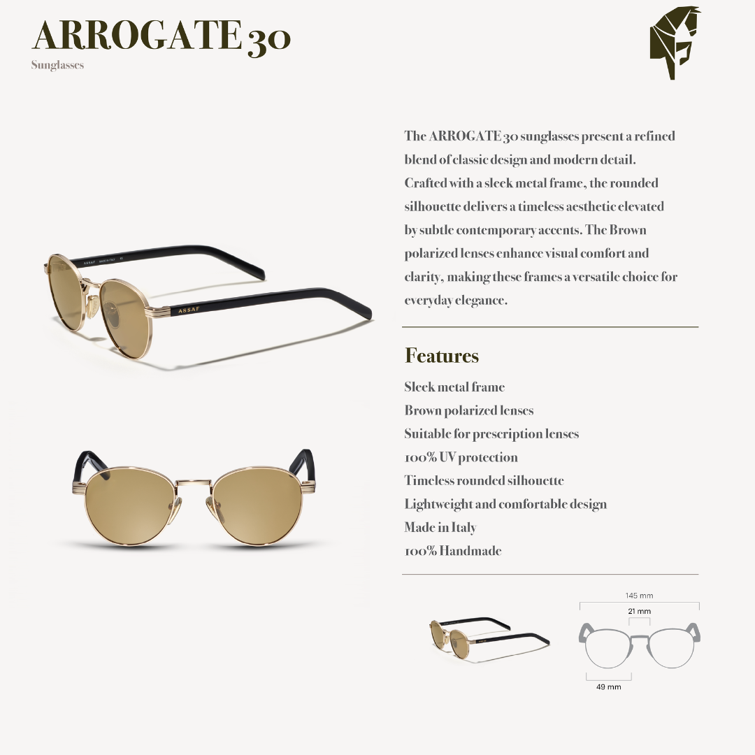 Arrogate 30 Sunglasses by Assaf – For Women