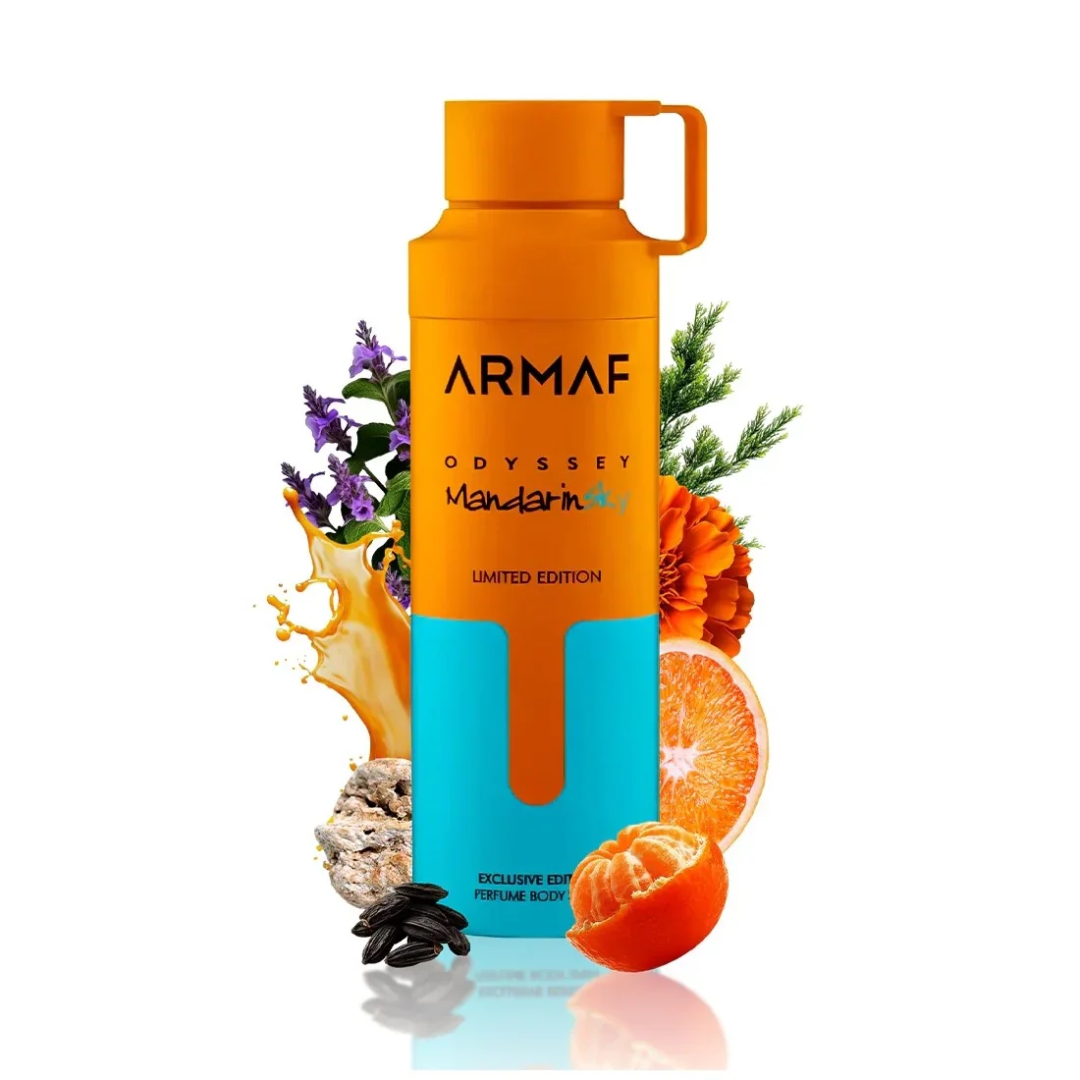 Odyssey Mandarin Sky Body Spray by Armaf For Men – 200ml