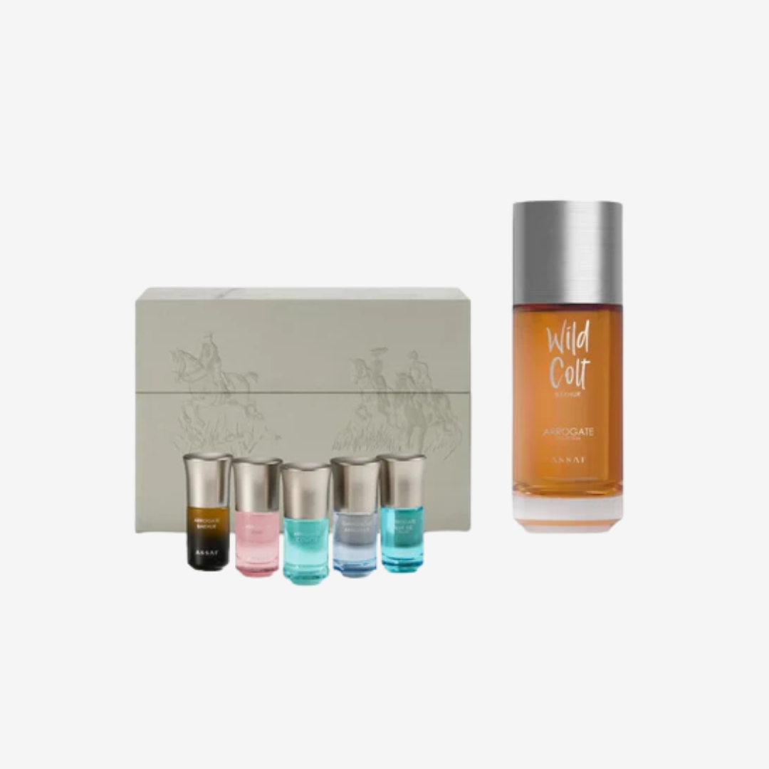Wild Colt Bakhur Collection by Assaf  Unisex – 150ml + 5×10ml