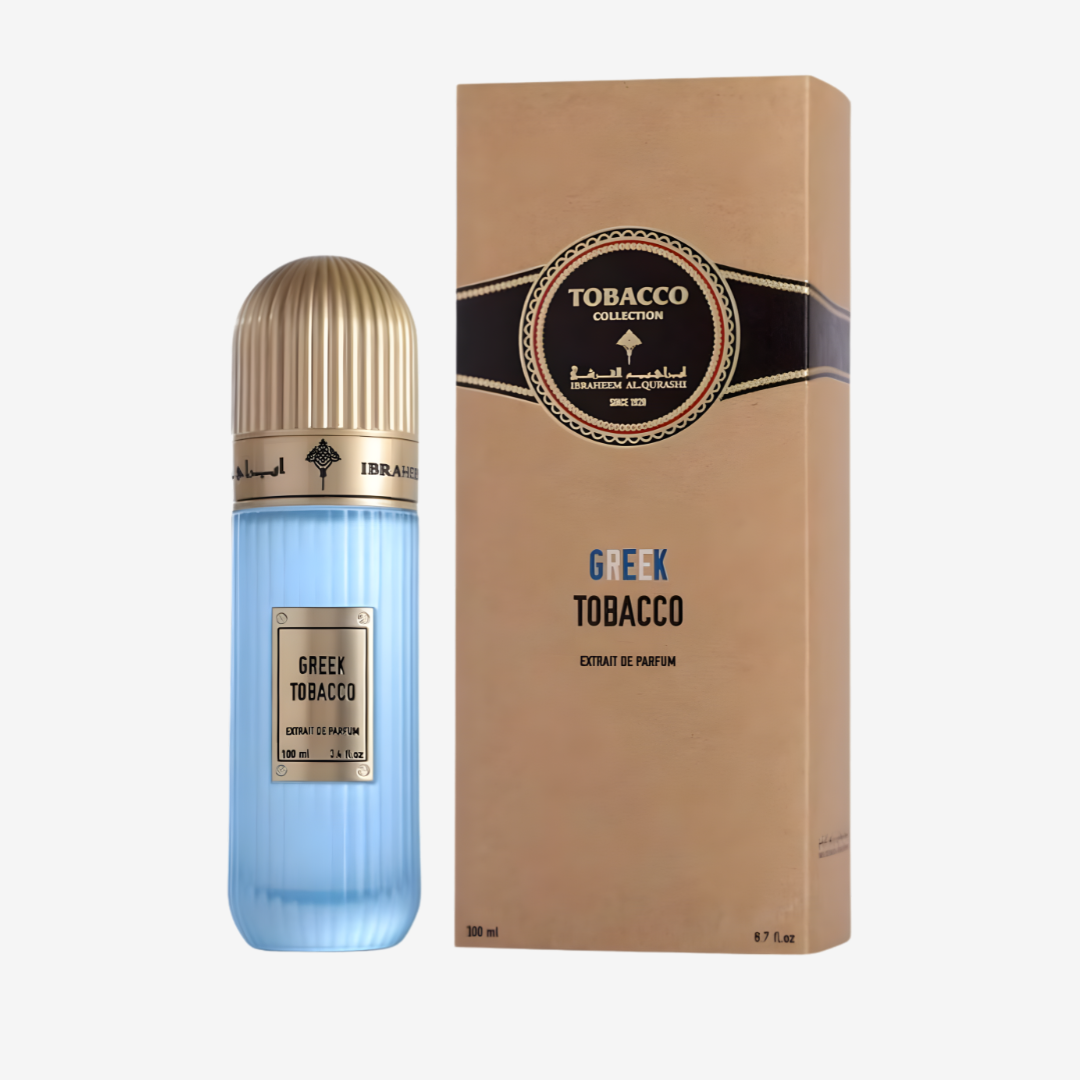 Greek Tobacco by Ibrahim Al Qurashi – Unisex -100ml