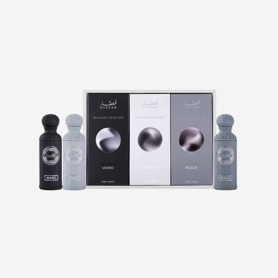 Graphite Set Gissah for Men – 3×50 ml