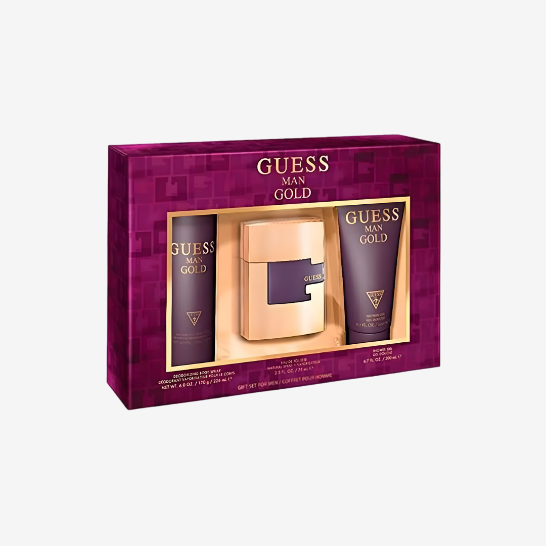 Guess Gold  Gift Set for Men