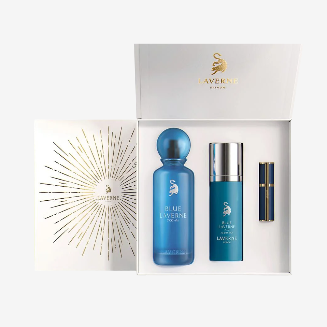 Blue Laverne Collection 7:00 AM set for men