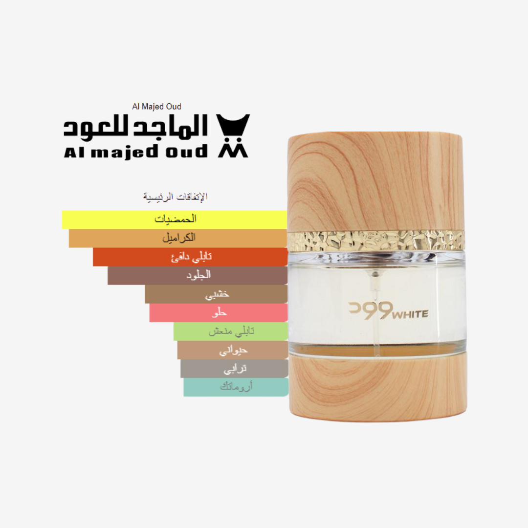 Wood White by Al Majed Oud for Men and Women 75 ml