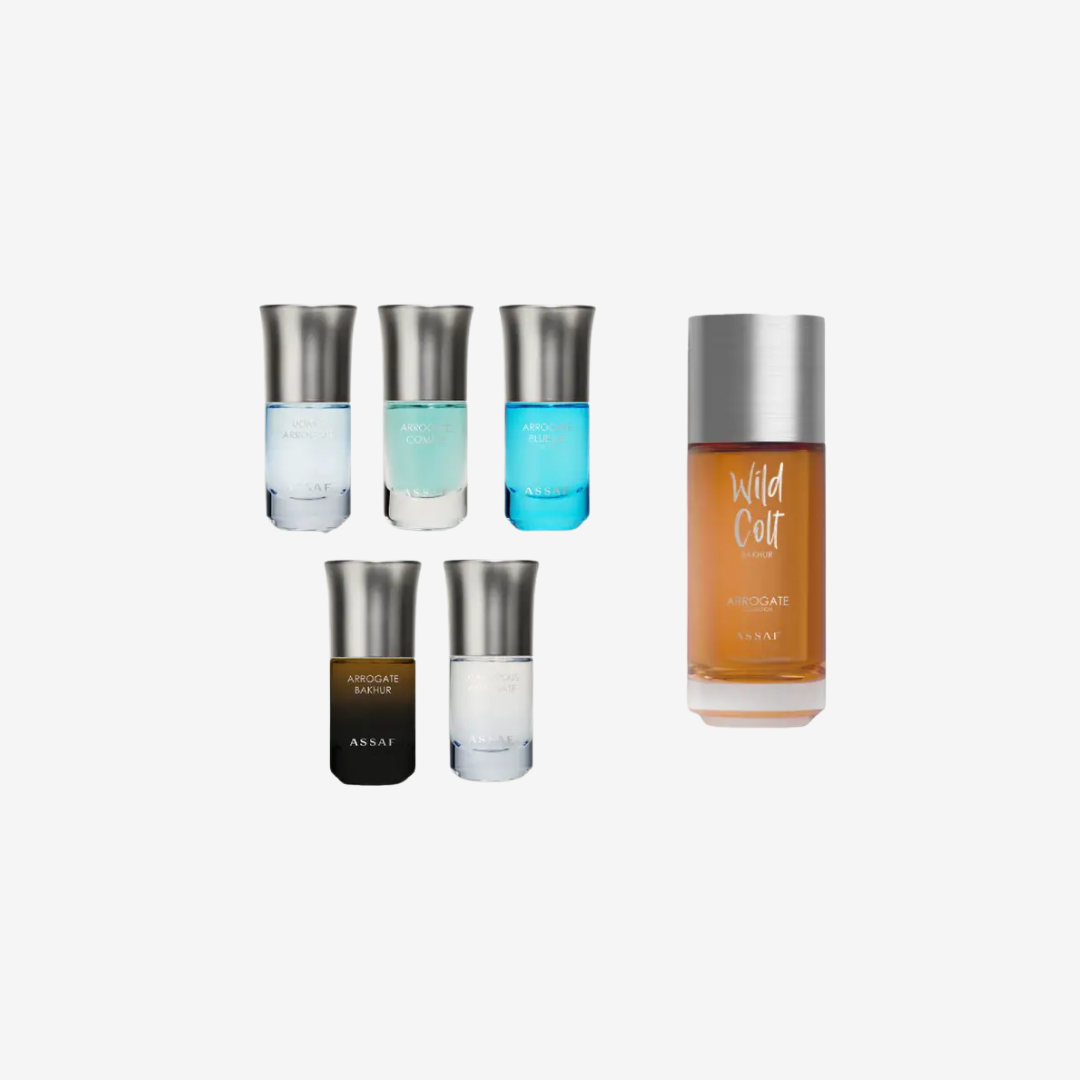Wild Colt Bakhur Collection by Assaf  Unisex – 150ml + 5×10ml