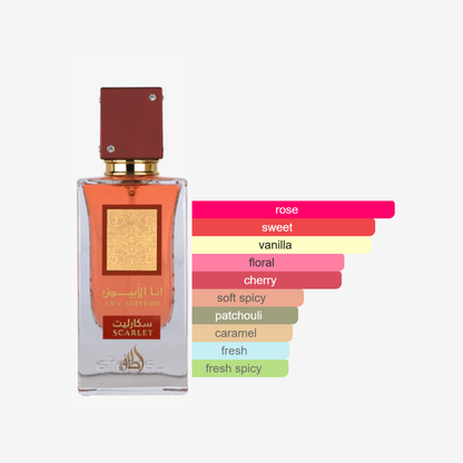 Ana Abiyedh Scarlet by Lattafa – For Women-100ml