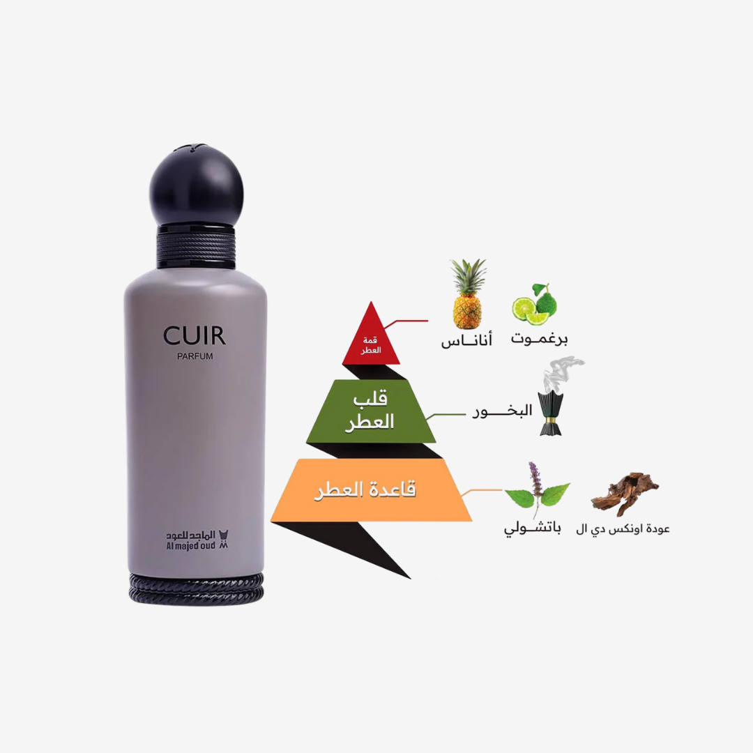 Cuir Perfume by Al Majed Oud– For Men – 150 ml