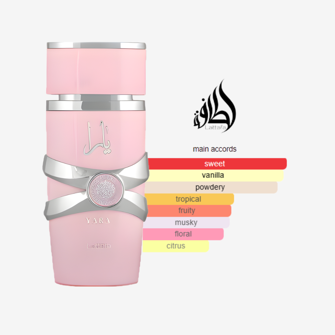 Yara Lattafa Perfumes For Women – 100ml