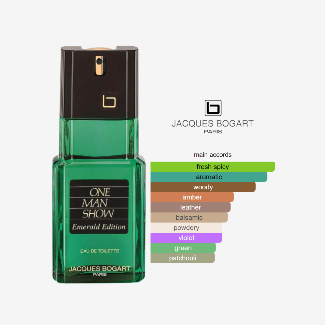 One Man Show Emerald Edition by Jacques Bogart for Men - 100ml