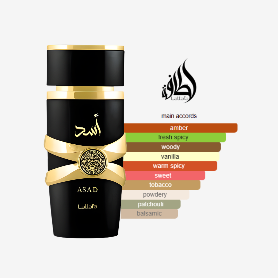 Asad Lattafa Perfumes  For Men – 100ml
