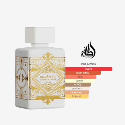 Bade’e Al Oud Honor &amp; Glory by Lattafa Perfumes for Women and Men – 100ml