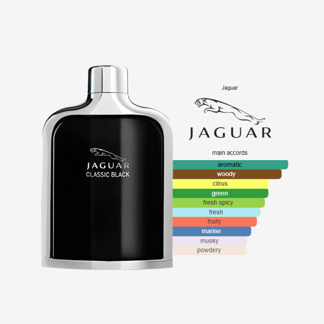 Jaguar Classic Black Jaguar for Men 100ml