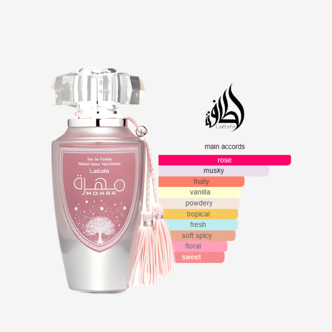 Mohra Silky Rose Lattafa Perfumes for Women – 100ml