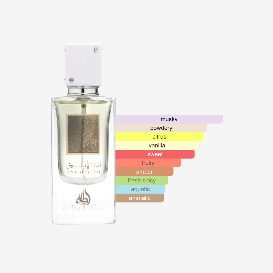 Ana Abiyedh by Lattafa – Unisex - 100ml