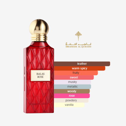 Balas Rose by Ibraheem AlQurashi for Men and Women – 150 ml