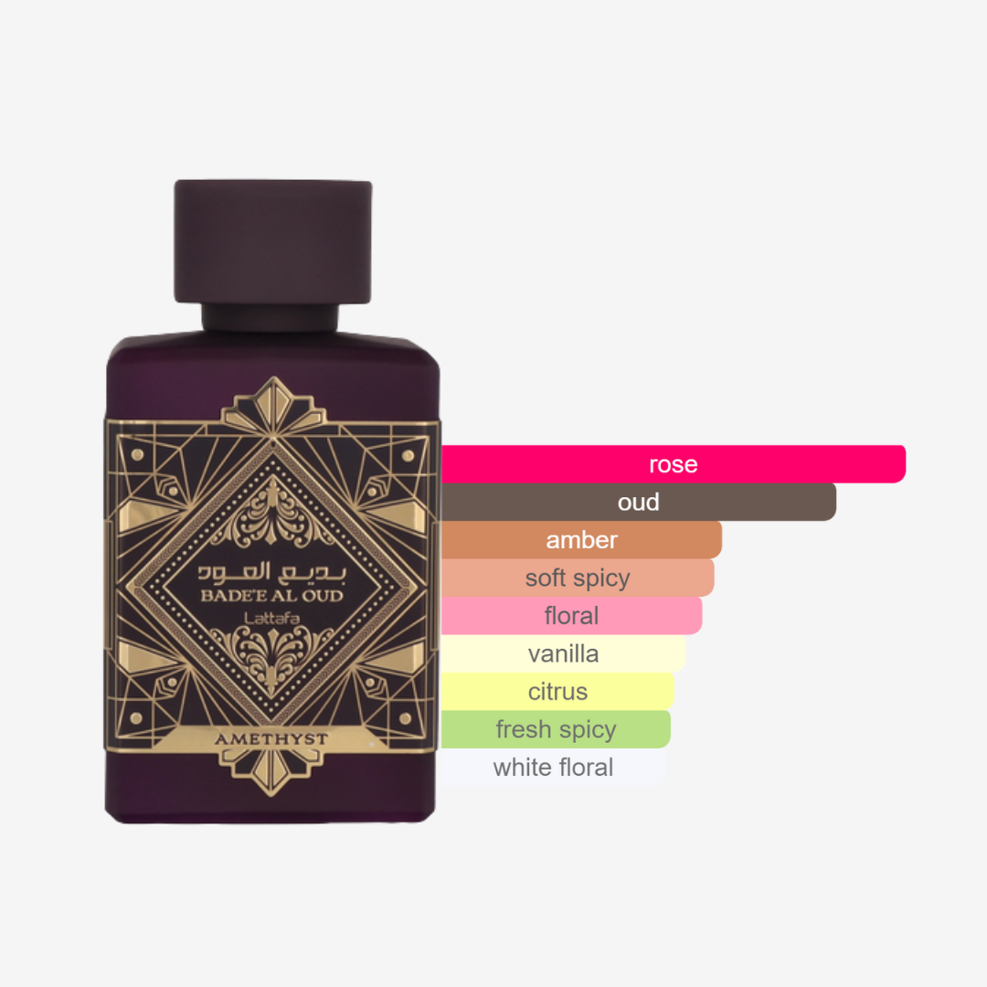 Bade’e Al Oud Amethyst by Lattafa – Unisex - 100ml
