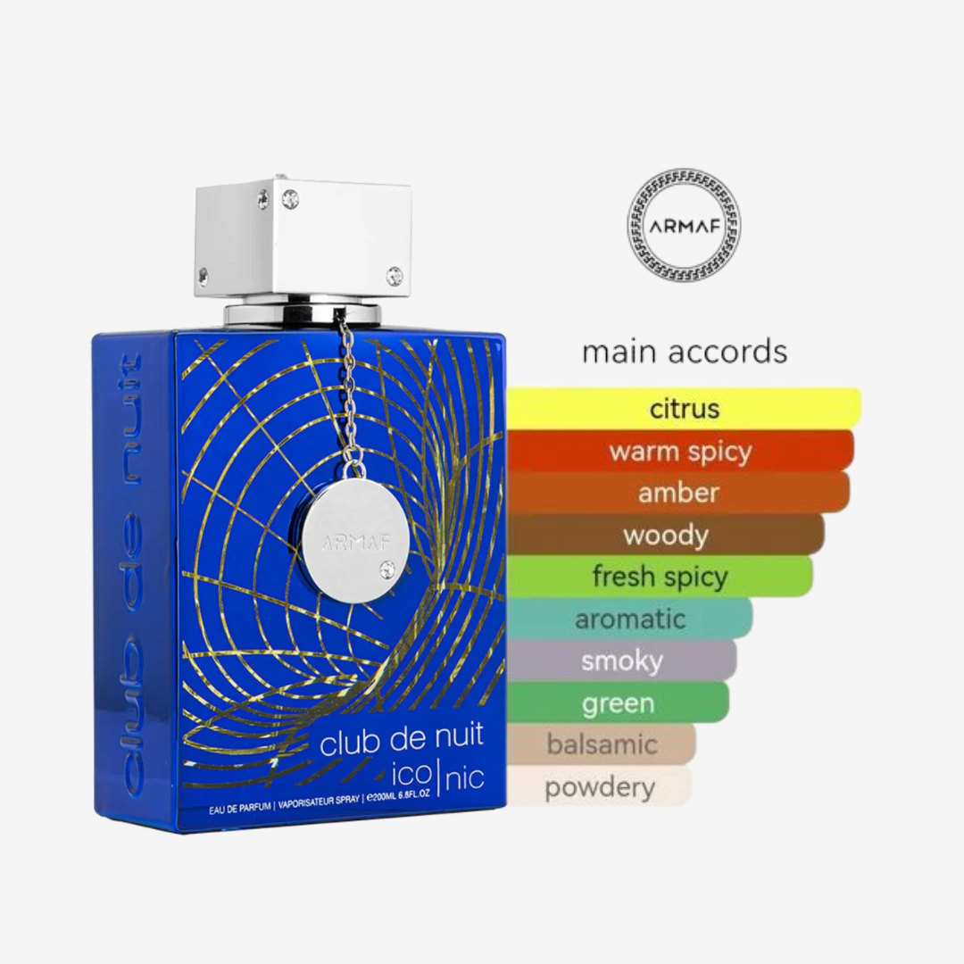 Club de Nuit Blue Iconic by Armaf for Men - 105 ml
