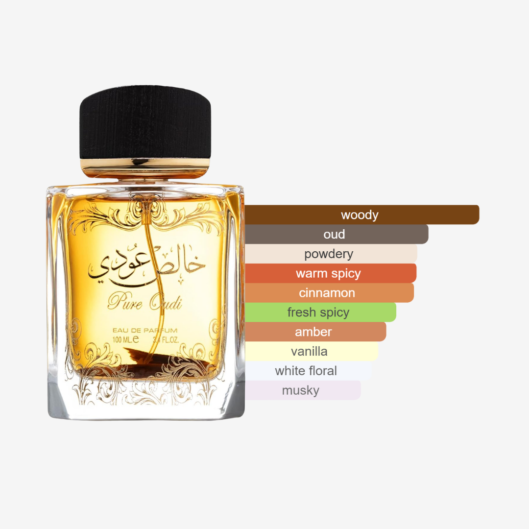Khalis Oudi (Pure Oudi) by Lattafa – Unisex -100ml