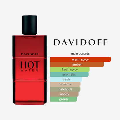 Hot Water by Davidoff  for Men -100ml