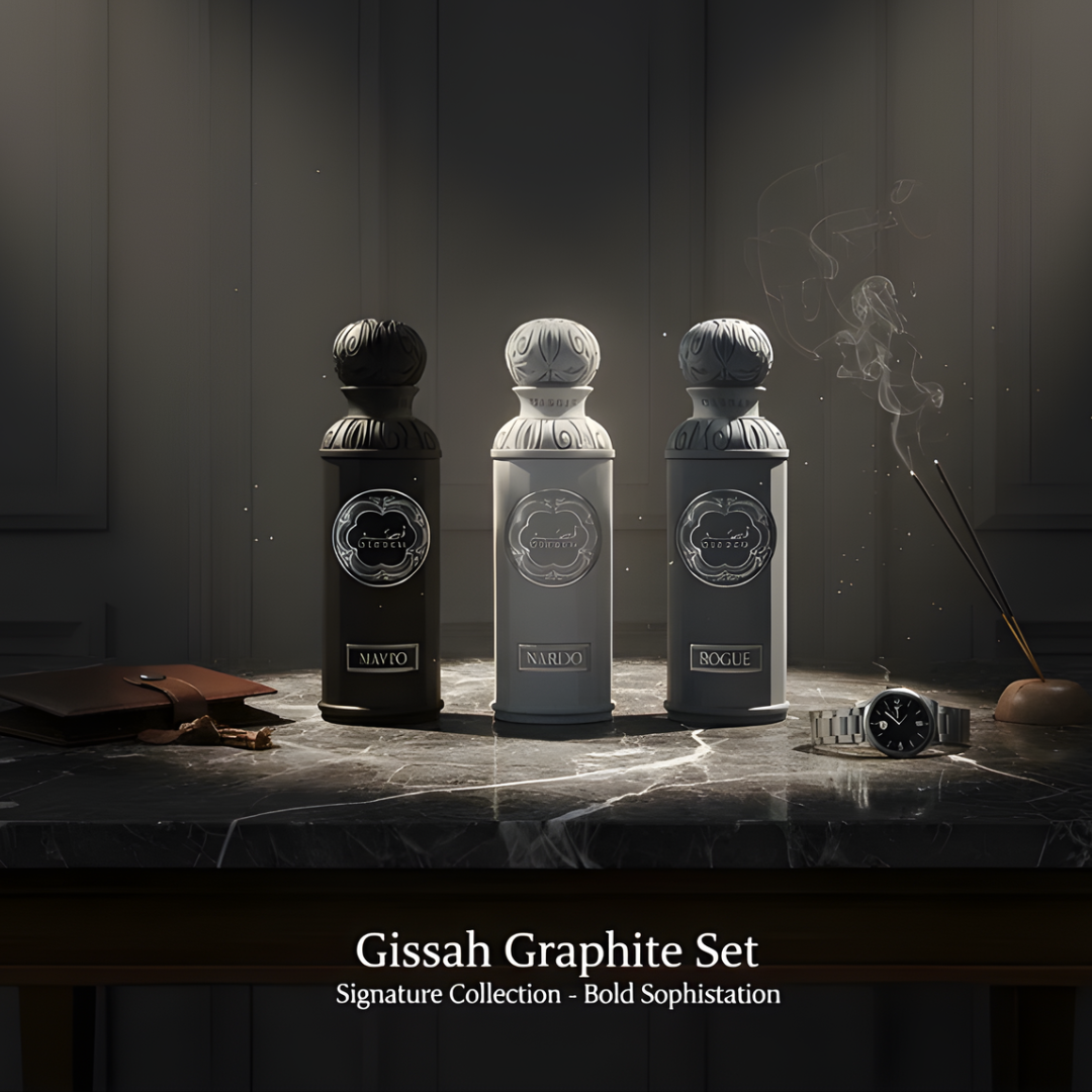 Graphite Set Gissah for Men – 3×50 ml