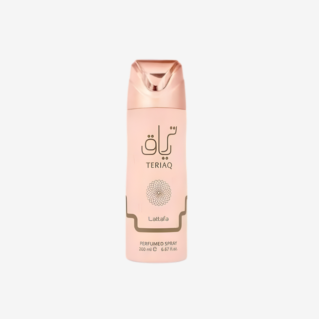 Lattafa Teriaq Body Spray by Lattafa Perfumes Unisex – 200ml