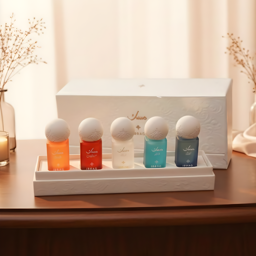 Musk Oils Set by Ibraq unisex- 5x6ml
