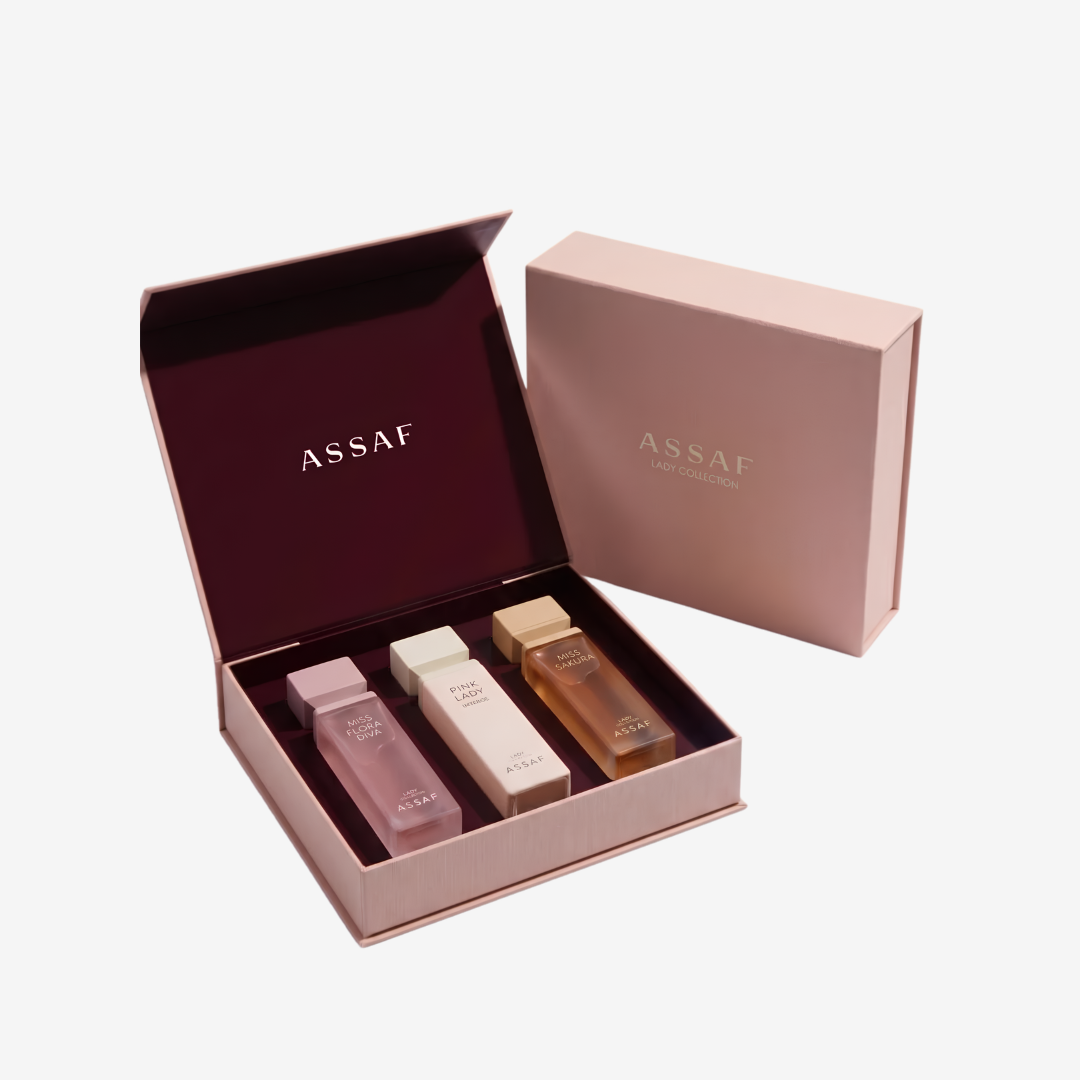 Lady Collection by Assaf – Women's Perfume Gift Set – 3 × 25ml